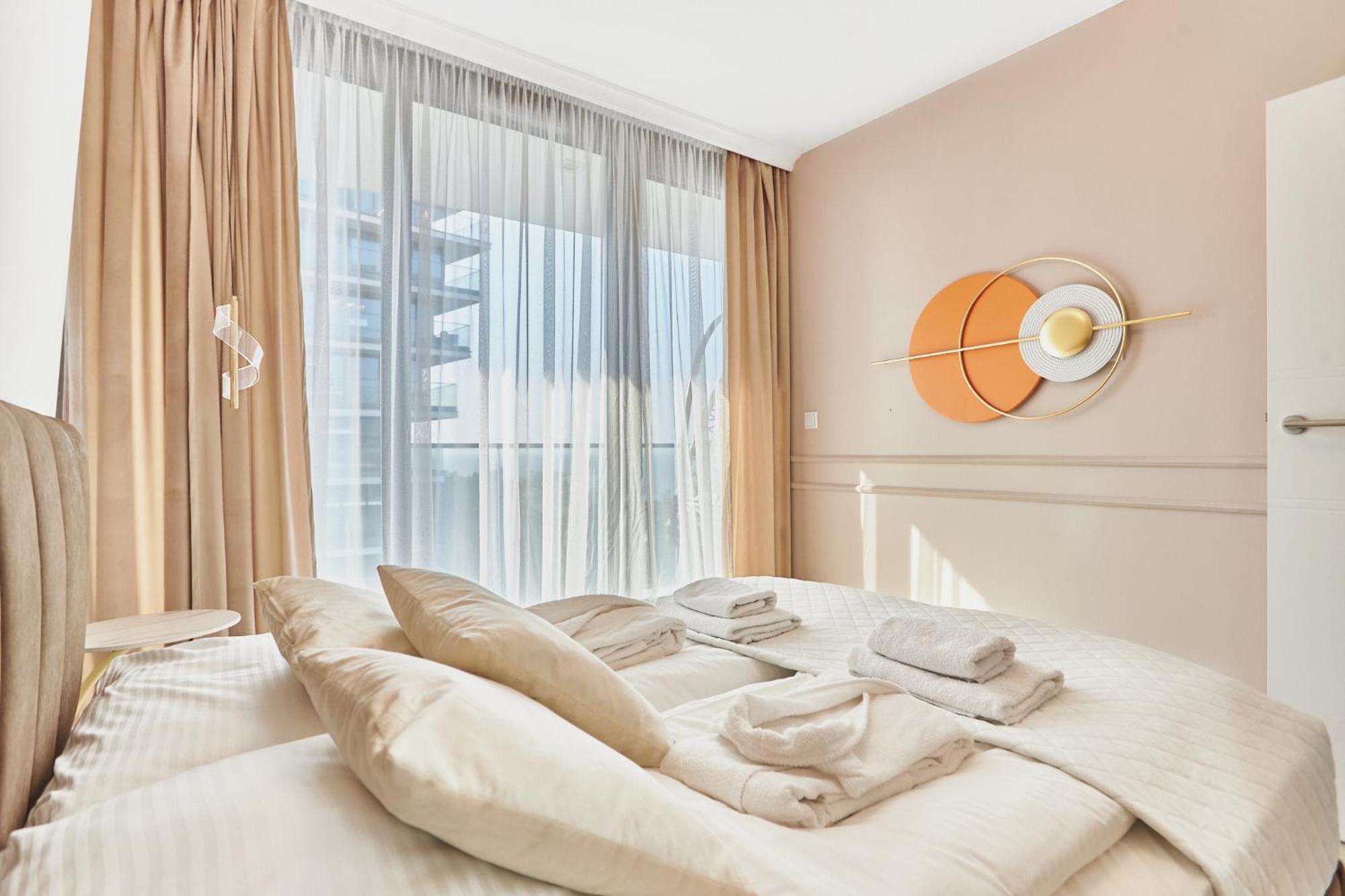 Wave - Aurum II Apartment - Front Sea View Miedzyzdroje Ngoại thất bức ảnh