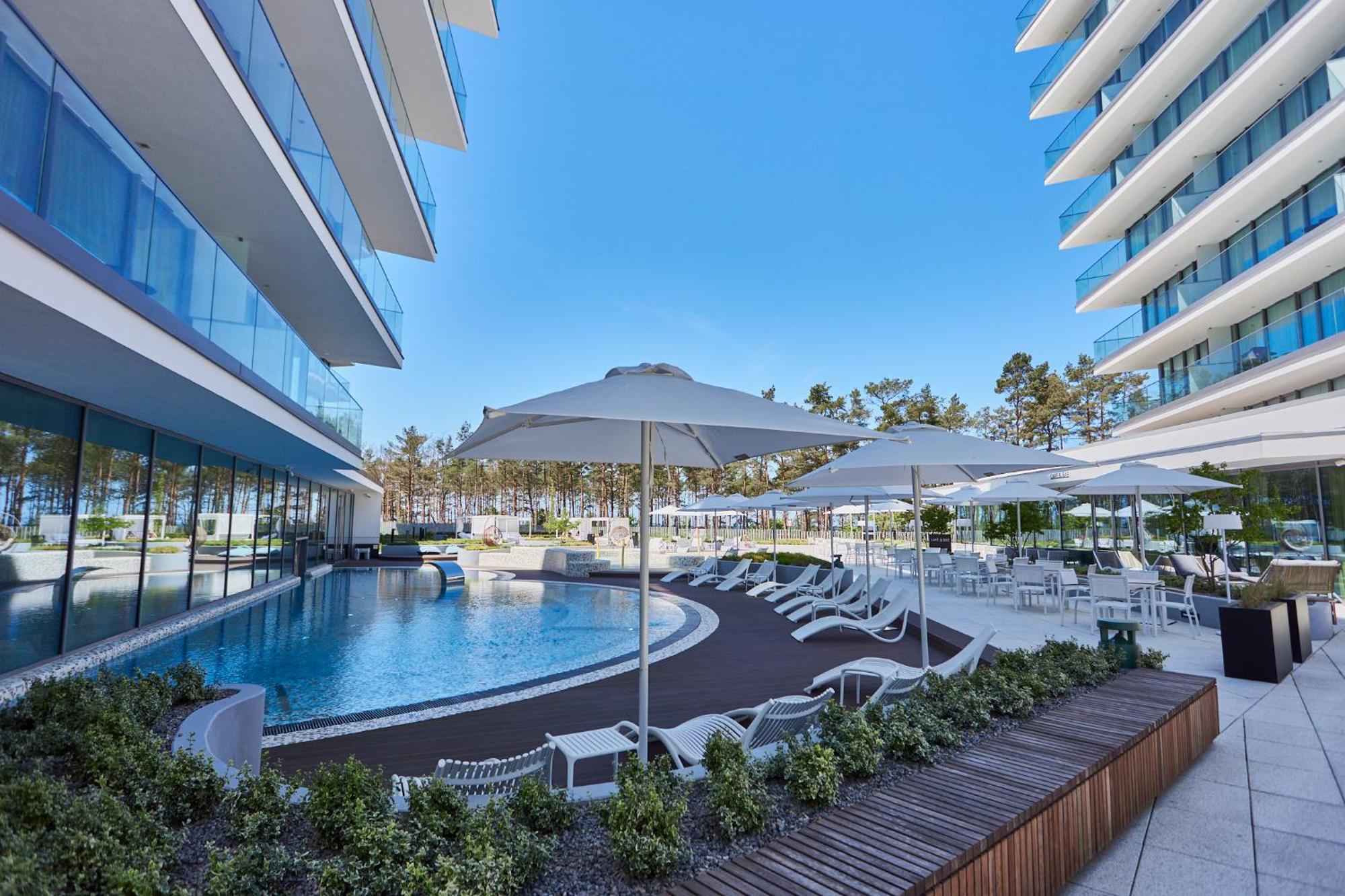 Wave - Aurum II Apartment - Front Sea View Miedzyzdroje Ngoại thất bức ảnh