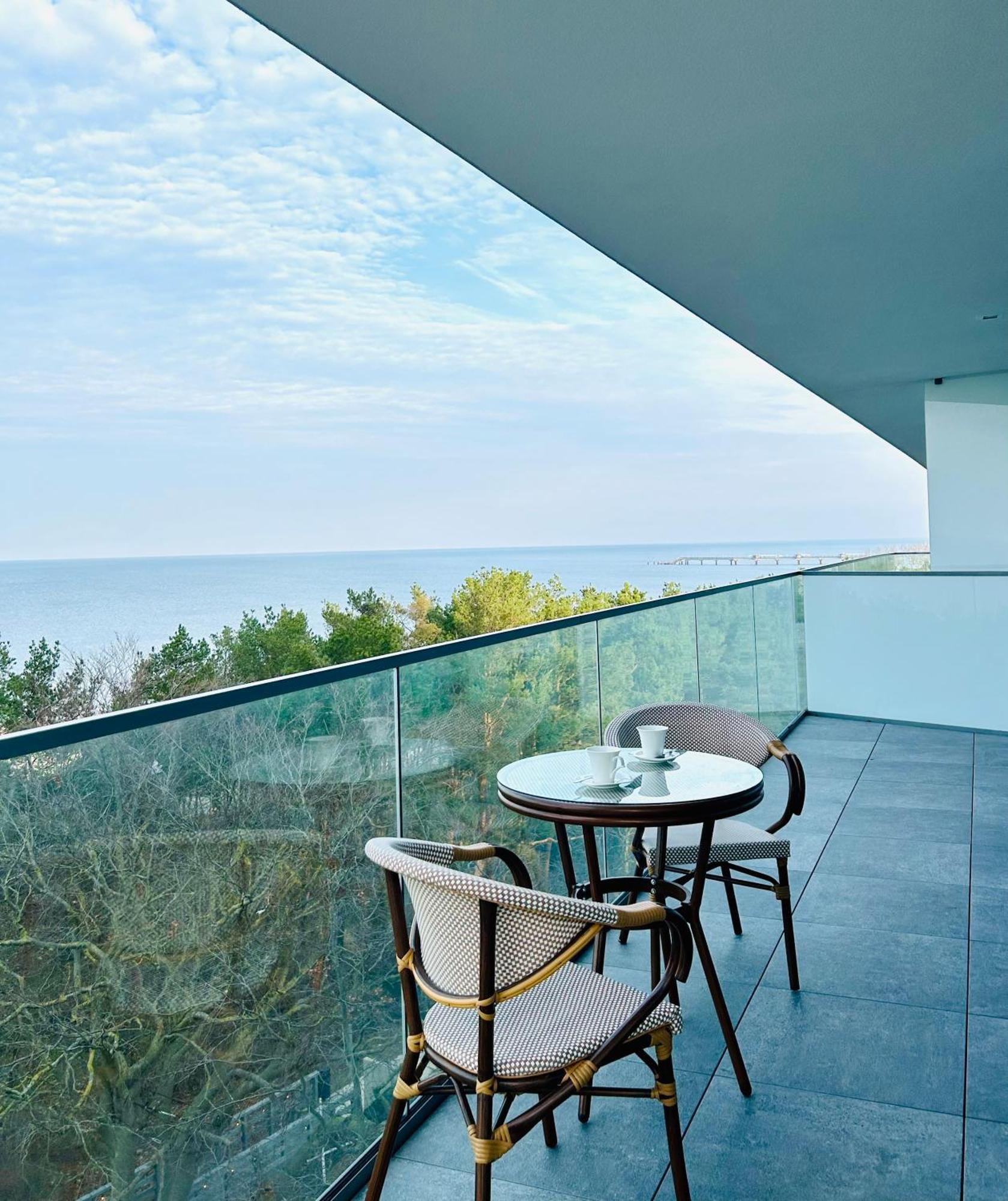 Wave - Aurum II Apartment - Front Sea View Miedzyzdroje Ngoại thất bức ảnh